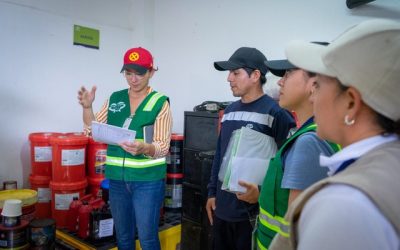 La empresa Internacional SGS examinó a ECOGAL para mantener la certificación ISO 1400