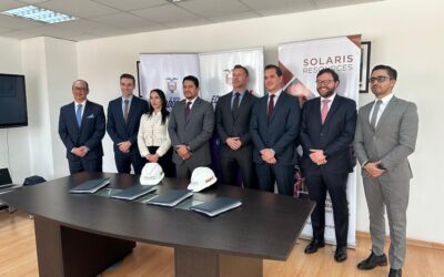 Bustamante Fabara lidera a Solaris Resources Inc en un innovador acuerdo de exploración minera en Ecuador