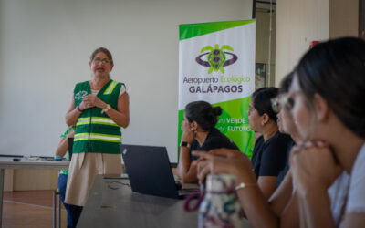 Ecogal: Vuela por la igualdad aterriza en Puerto Ayora y fortalece la lucha contra la violencia de género.