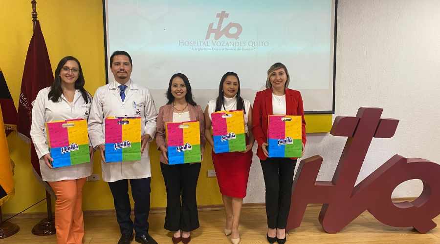 El Hospital Vozandes Quito celebra la Semana de la Lactancia con iniciativas para involucrar a colaboradores y pacientes