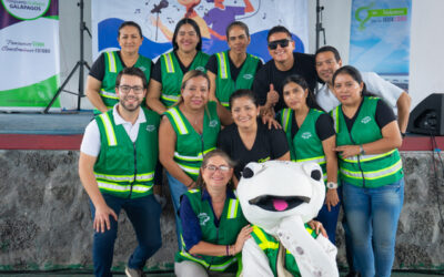 En el Aeropuerto Ecológico de Galápagos, Volamos por la Igualdad.