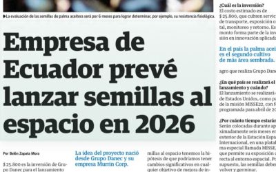 Grupo Danec: Empresa de Ecuador Prevé Lanzar Semillas al Espacio en 2026