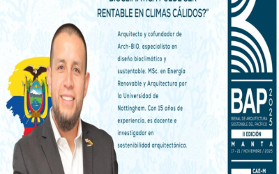 Arch-BIO Presente en la Bienal de Arquitectura Sostenible del Pacífico 2025