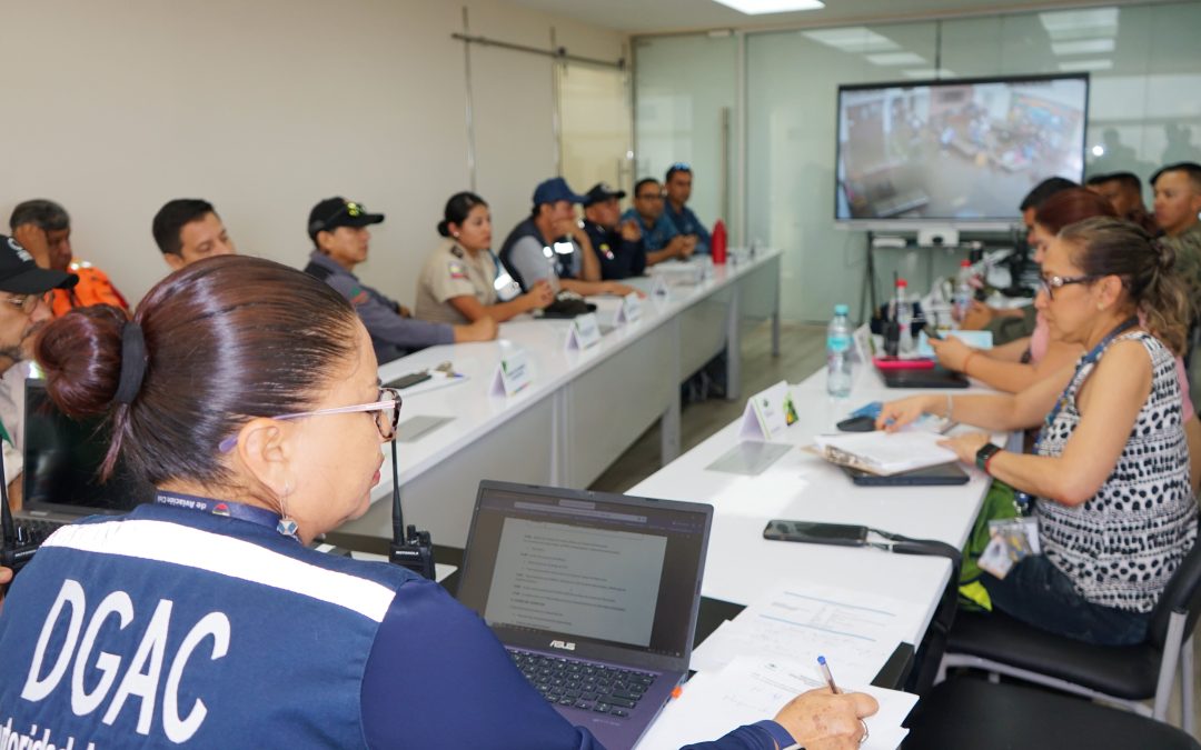 ECOGAL: Galápagos Fortalece su Preparación Ante Emergencias Aéreas