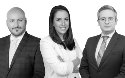 Bustamante Fabara Anuncia con Orgullo la Promoción de Andrés Becdach, Daniel Castelo y Kirina González a Socios