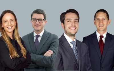 Bustamante Fabara Anuncia la Promoción al Cargo de Directores de Valentina Morillo, Francisco Dávila, Gino Ivich y Juan Bernardo Guarderas