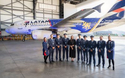 LATAM Airlines y la FEF presentan el nuevo avión oficial de La Tri, un símbolo que lleva el orgullo ecuatoriano a lo más alto
