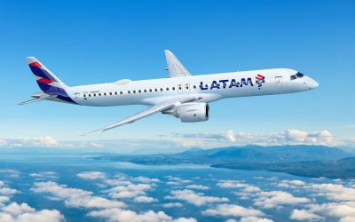 LATAM presenta la cabina de nuevos aviones Embraer E195-E2