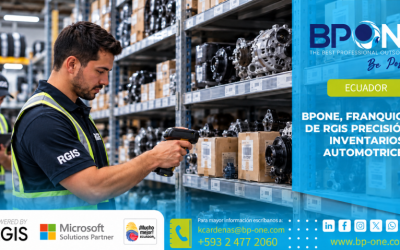 BPONE, franquiciado de RGIS precisión en inventarios automotrices