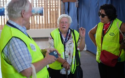 Un reencuentro con quienes hicieron realidad el primer aeropuerto ecológico del mundo