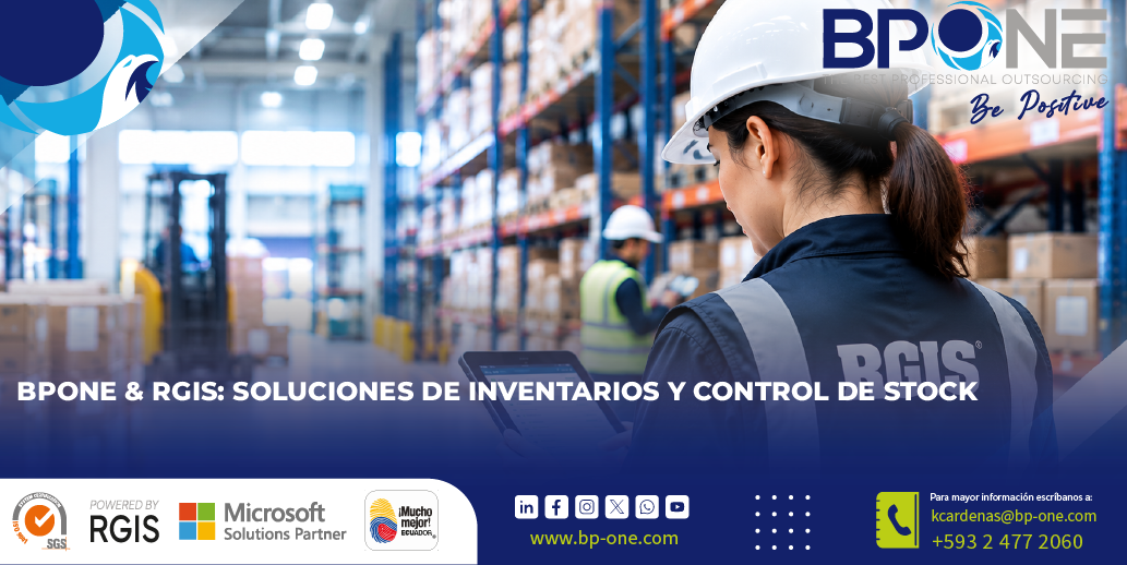 BPONE franquiciado de RGIS: Soluciones de inventarios y control de stock